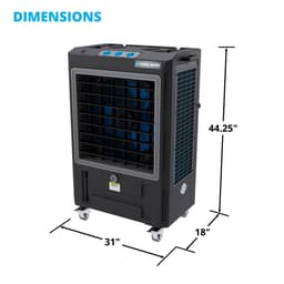 CB-19SL Evaporative Air Cooler with Oscillating Fan 6