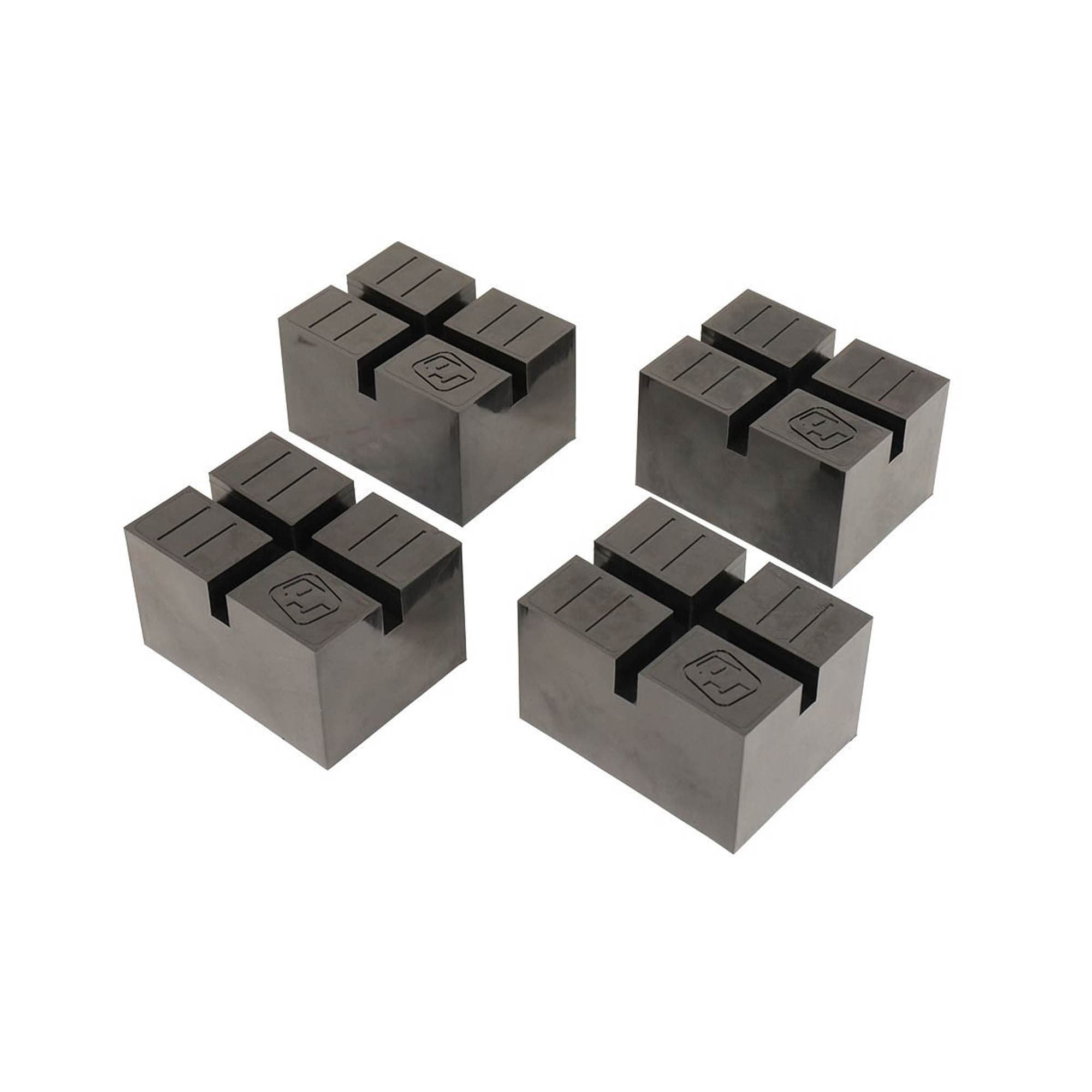 Dimpled Pinch-Weld Urethane Rubber Block (Set of 4)