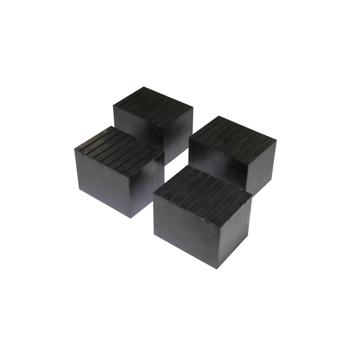 Tall Rubber Blocks 75mm (Set of 4)