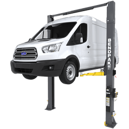 BendPak 10AP-168 Pro Series Two Post Car Lift - 10,000-Lb Capacity - 168" Extended Height 3