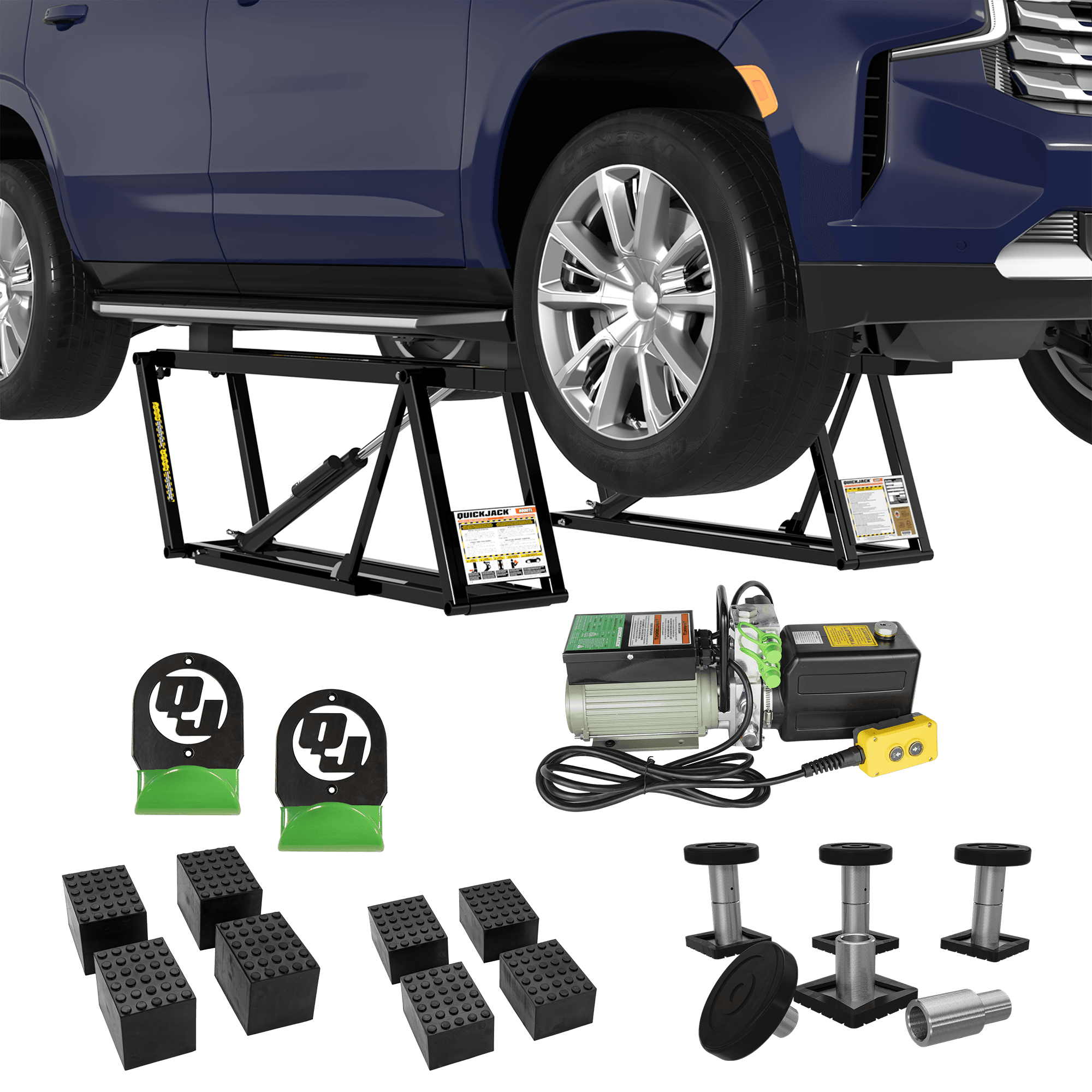 8000TL 8,000-lb. Portable Car Lift Package Standard Frame