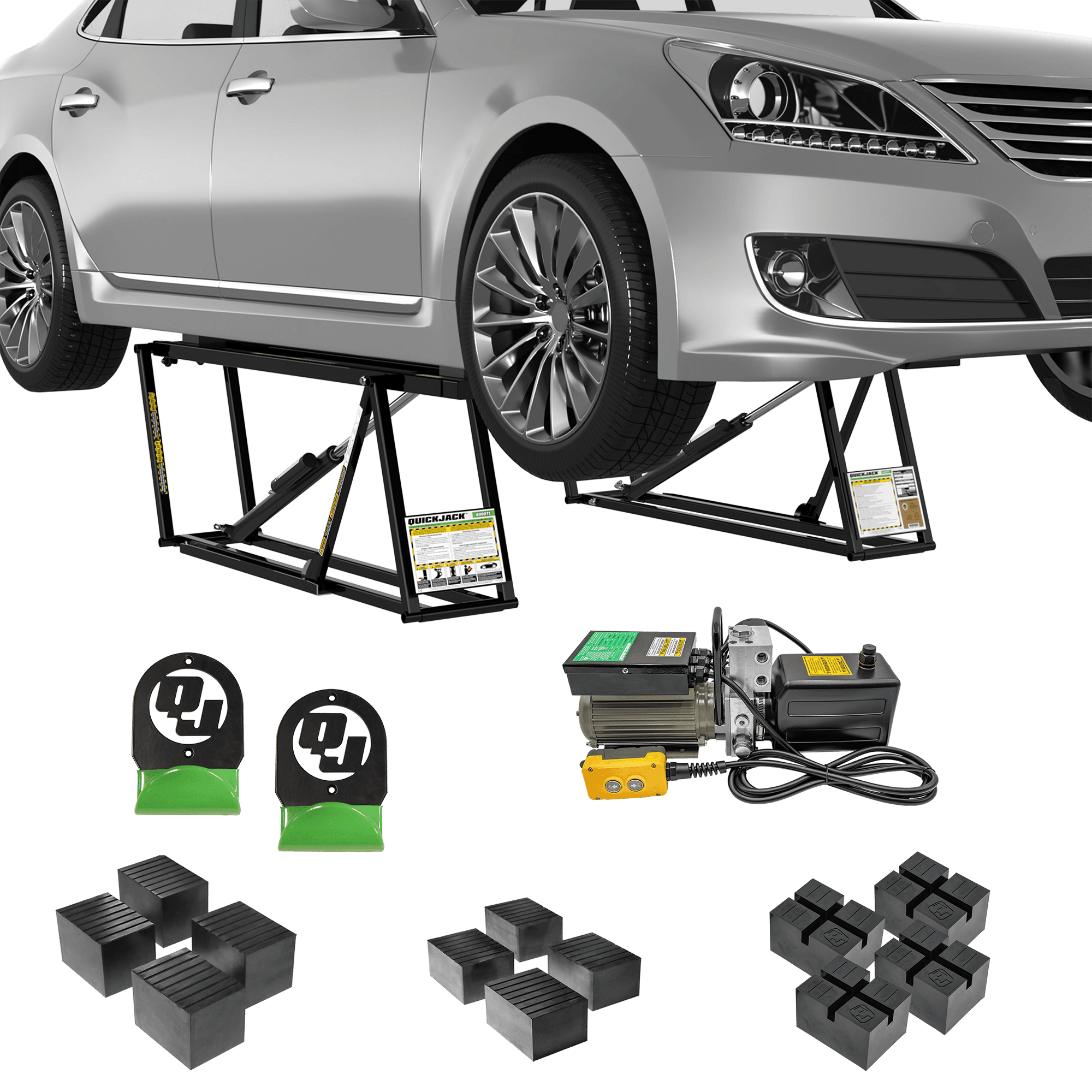 6000TL 6,000-lb. Portable Car Lift Package Standard Frame