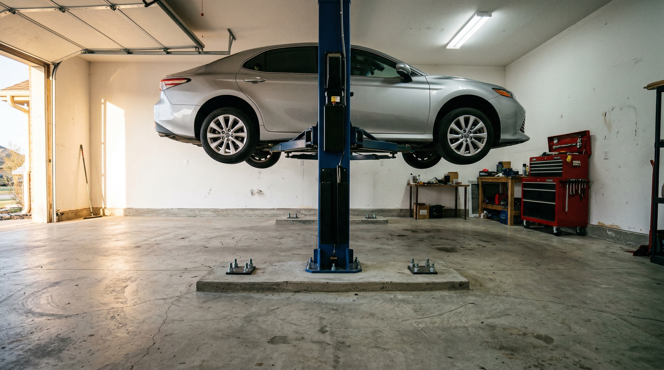 Concrete Floor Requirements for a Car Lift